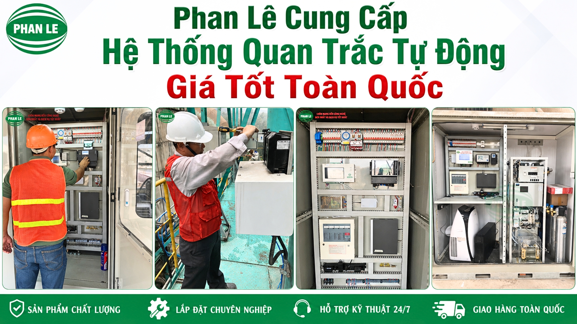Phan Lê Cung Cấp Hệ Thống Quan Trắc Tự Động Giá Tốt Toàn Quốc